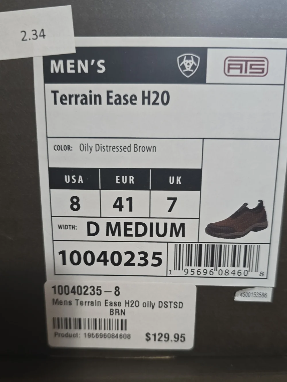 Ariat waterproof men
